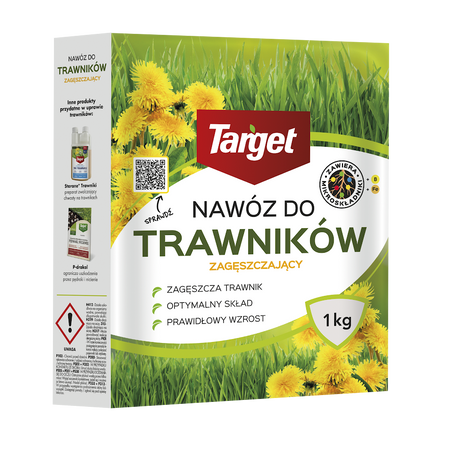 Nawóz do trawnika zagęszczający murawę – 1 kg Target