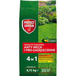 Nawóz Do Trawników 4w1 – ANTY MECH + PRO-ZAGĘSZCZENIE – 8,75 kg Protect Garden