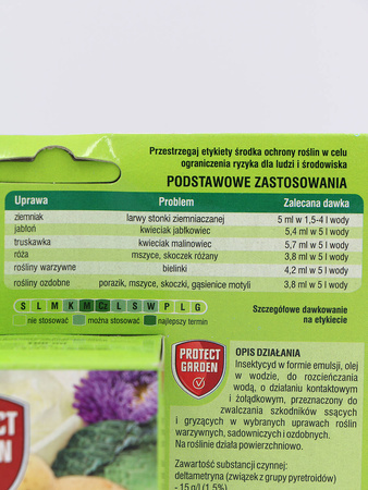 Deltam – Zwalcza Szkodniki Roślin – 100 ml Protect Garden