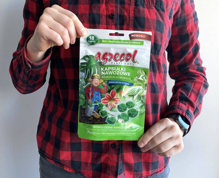 Kapsułki Nawozowe – Do Roślin Domowych – 18 szt. Agrecol