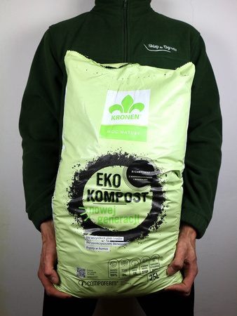 Kompost Eko – BIOAKTYWNY – 25 l Kronen