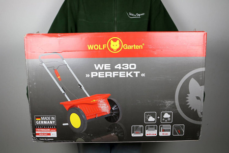 Siewnik Rozsiewacz 16 l – Do Nasion i Nawozów – Wolf Garten