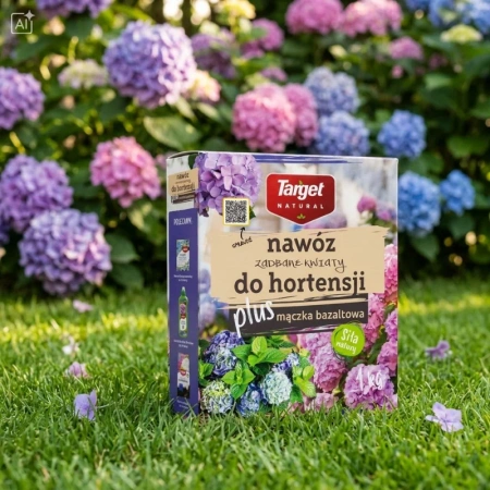 Nawóz do hortensji z mączką bazaltową – zwiększa odporność roślin – 1 kg Target