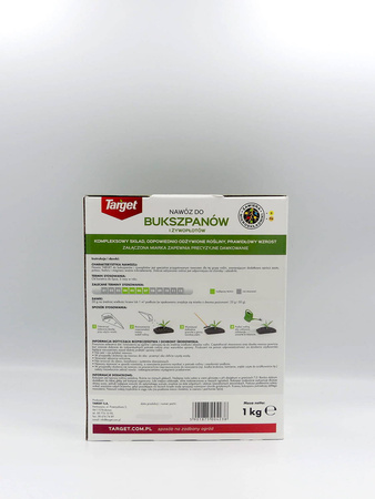 Nawóz do bukszpanów i żywopłotów – z mikroelementami – 1 kg Target