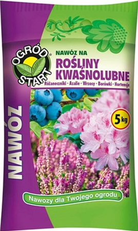 Nawóz Dla Roślin Kwaśnolubnych – 5 kg Ogród Start