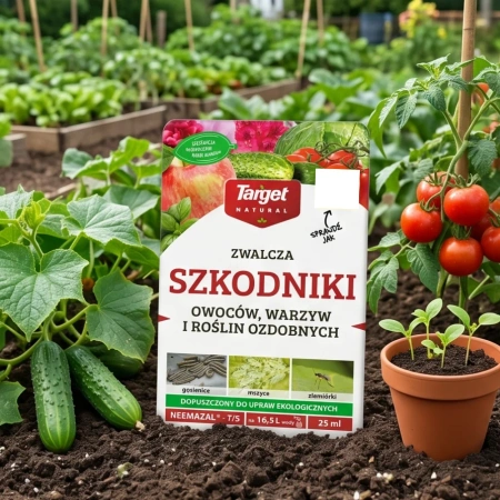 NeemAzal na ziemióki, mączliki, mszyce, stonkę i gąsienice – 25 ml Target