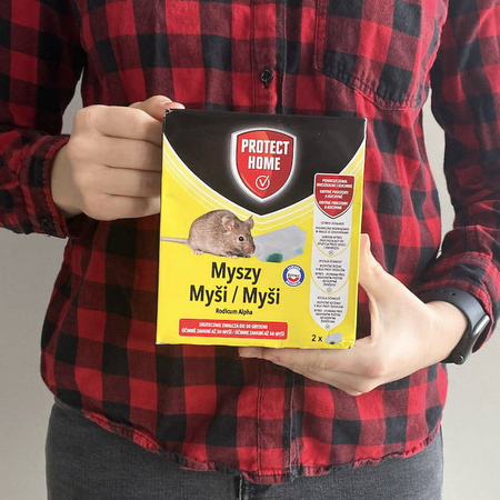 Rodicum Alpha – Pułapka Trutka Na Myszy – (2 pudełka) Protect Home