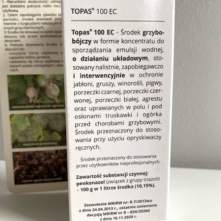 Topas 100 EC – Zwalcza Mączniaki – 20 ml Target