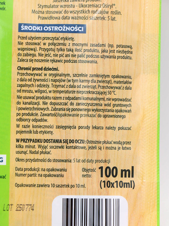 Osiryl stymulator wzrostu korzeni – 10 x 10 ml Protect Garden