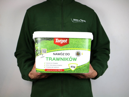 Nawóz do trawnika zagęszczający murawę z mikroelementami – 4 kg Target