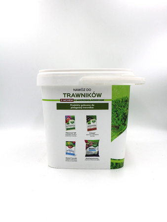 Nawóz do trawnika z mchem (wspiera usuwanie mchu) – 4 kg Target