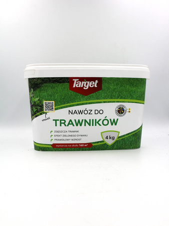 Nawóz do trawnika zagęszczający murawę z mikroelementami – 4 kg Target