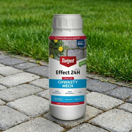 Effect 24h 680 EC na chwasty i mech – kwas nonanowy (pelargonowy) – 1000 ml Target