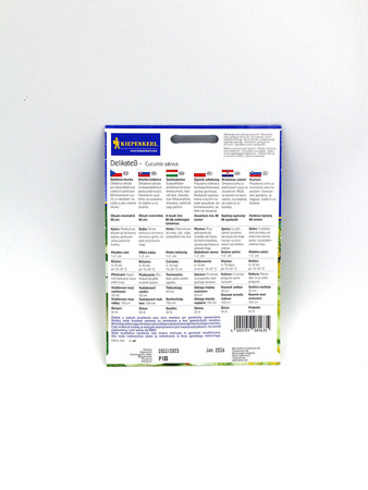 Ogórek Sałatkowy 'Delikates' – Kiepenkerl