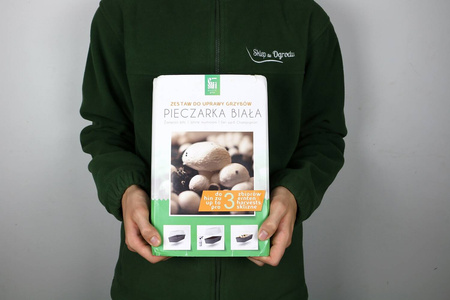 Pieczarka Biała – Zestaw Do Uprawy Grzybów – 3 l Exotic Grow Planto