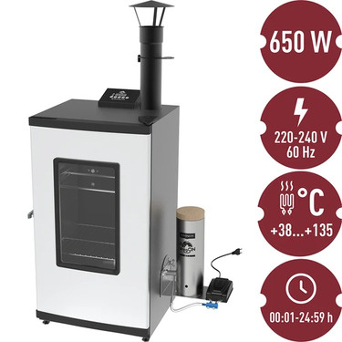 Wędzarnia elektryczna dragON E201 i dymogenerator Browin