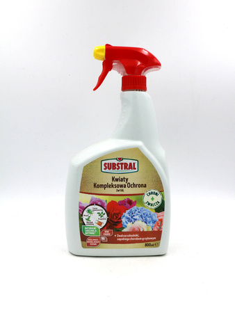 Kompleksowa Ochrona Spray na szkodniki i choroby – czarna plamistość róża, rdza, mączniak, mszyce, przędziorki, mączliki –  800 ml Substral