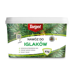 Nawóz do iglaków i tui z mikroelementami – zapobiega brązowieniu igieł  – 4 kg Target