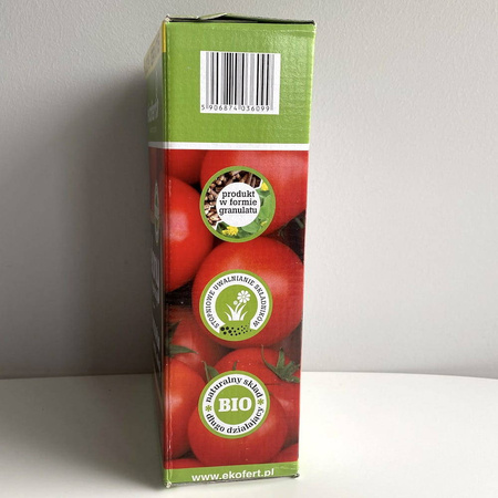 Zielony nawóz organiczny – do pomidorów, ogórków, papryki i cukinii – 1,2 kg Ekofert L