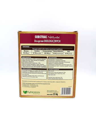 Nawóz Naturalny + Humus – 2w1 – Naturen – 1,5 kg Substral