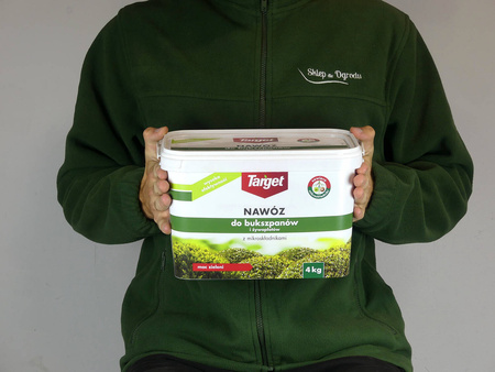 Nawóz do bukszpanów i żywopłotów – z mikroelementami – 4 kg Target