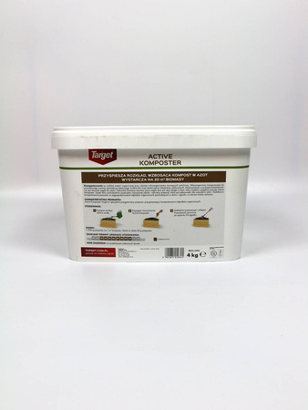 Active Komposter – Przyspieszacz Kompostowania – 4 kg Target