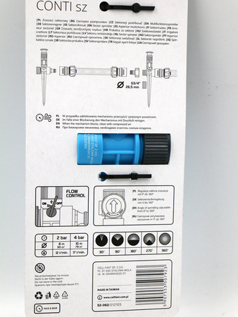 Zraszacz Sektorowy CONTI IDEAL™– 52-062 Cellfast
