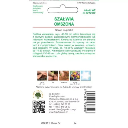 Szałwia Omszona – 0,10 g Legutko 