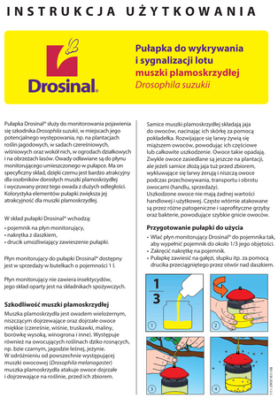 Pułapka – Na Muszkę Plamoskrzydłą – Drosinal