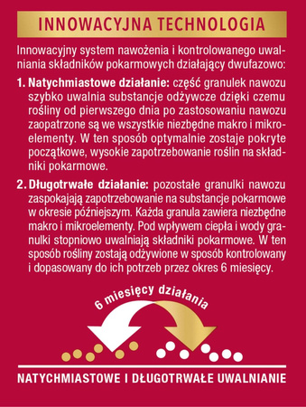 Nawóz do róż w gruncie i w donicach – długo działający – 850 g Compo