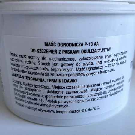 Maść Ogrodnicza – Na Rany i Uszkodzenia Drzew – 250 g Sumin