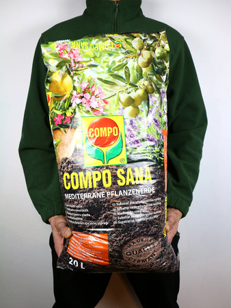 Podłoże Ziemia Do Roślin Śródziemnomorskich – 20 l Compo