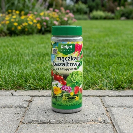 Mączka bazaltowa – nawóz mineralny do posypywania – na szkodniki roślin –  900 g Target