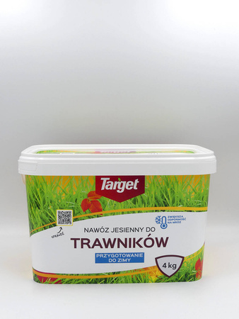 Nawóz jesienny do trawników przygotowujący do zimy – 4 kg Target