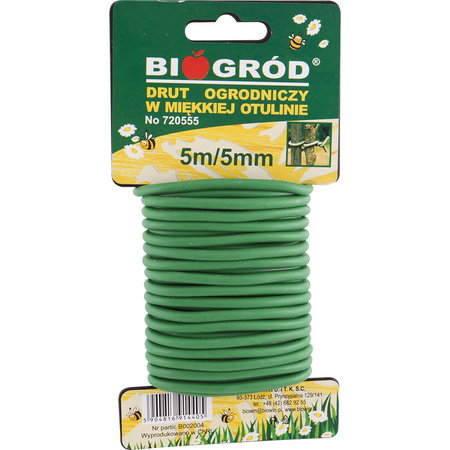 Drut Ogrodniczy W Miękkiej Otulinie – 5 mm x 5 m Biogród
