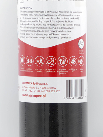 Agrowłóknina Z Nacięciami Do Truskawek – 1,2x10 m Agrimpex