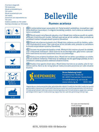 Szczaw zwyczajny – Wieloletni – Kiepenkerl