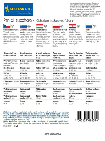 Sałata Cykoriowa 'Pan Di Zucchero' – Kiepenkerl