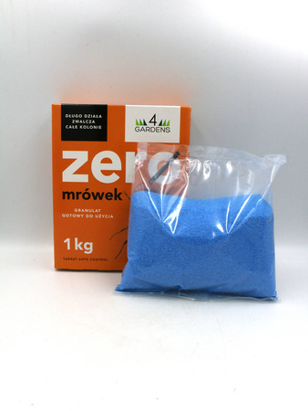 Zero Mrówek – Granulat Zwalczający Mrówki – 1 kg 4Gardens