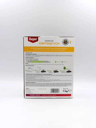 Nawóz Do Roślin Kwitnących z Mikroelementami – 1 kg Target