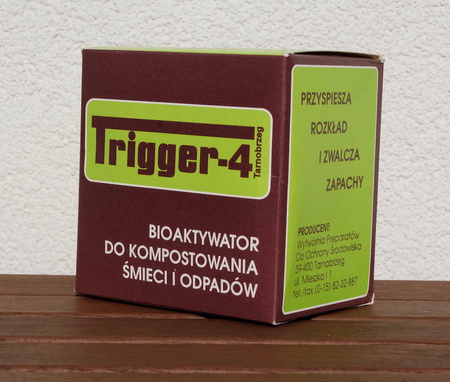 Preparat Do Kompostowania TRIGGER-4 100 g + 2 worki 80 l