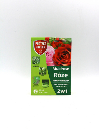 Multirose 2w1 – Na Szkodniki i Choroby Róż – 50 ml Protect Garden
