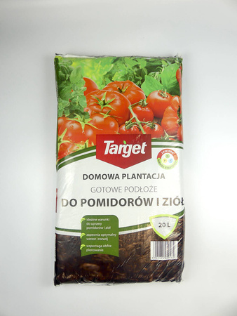 Ziemia Podłoże Do Pomidorów i Ziół – Domowa Plantacja – 20 l Target