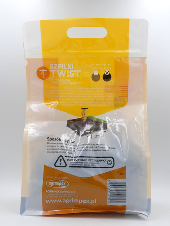 Szpilki Do Mocowania Agrowłókniny – Czarne – 50 szt.