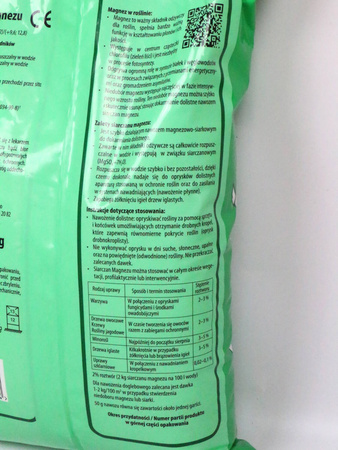Siarczan magnezu – nawóz wspierający fotosyntezę – 5 kg Ogród Start