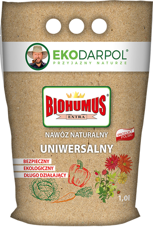 Biohumus Extra nawóz uniwesralny do warzyw i owoców – 1 l Ekodarpol