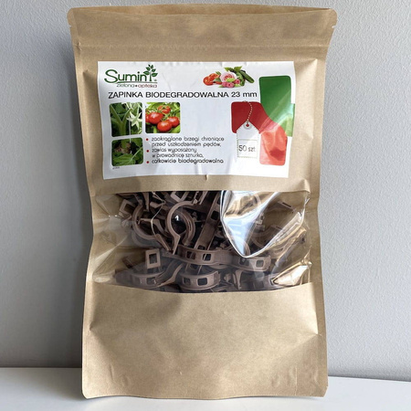 Zapinka Biodegradowalna Do Roślin – 50 szt. Sumin