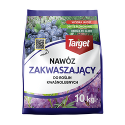 Nawóz zakwaszający do roślin kwaśnolubnych – borówek, iglaków, hortensji, wrzośców, azalii – 10 kg Target