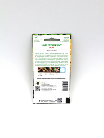 Seler Korzeniowy ‘Talar’ – 1 g Legutko