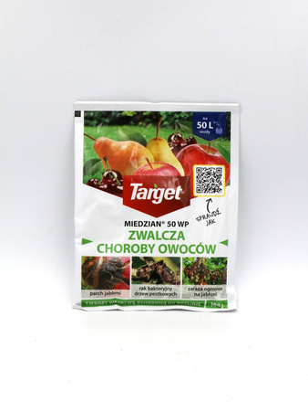 Miedzian 50 WP – Zwalcza Choroby Roślin – 100 g Target